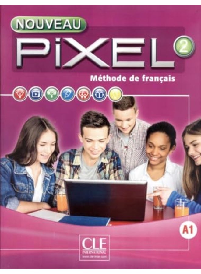 Nouveau Pixel Fle Niveau 2 Eleve + Dvd Rom By SCHMITT SYLVIE Paperback