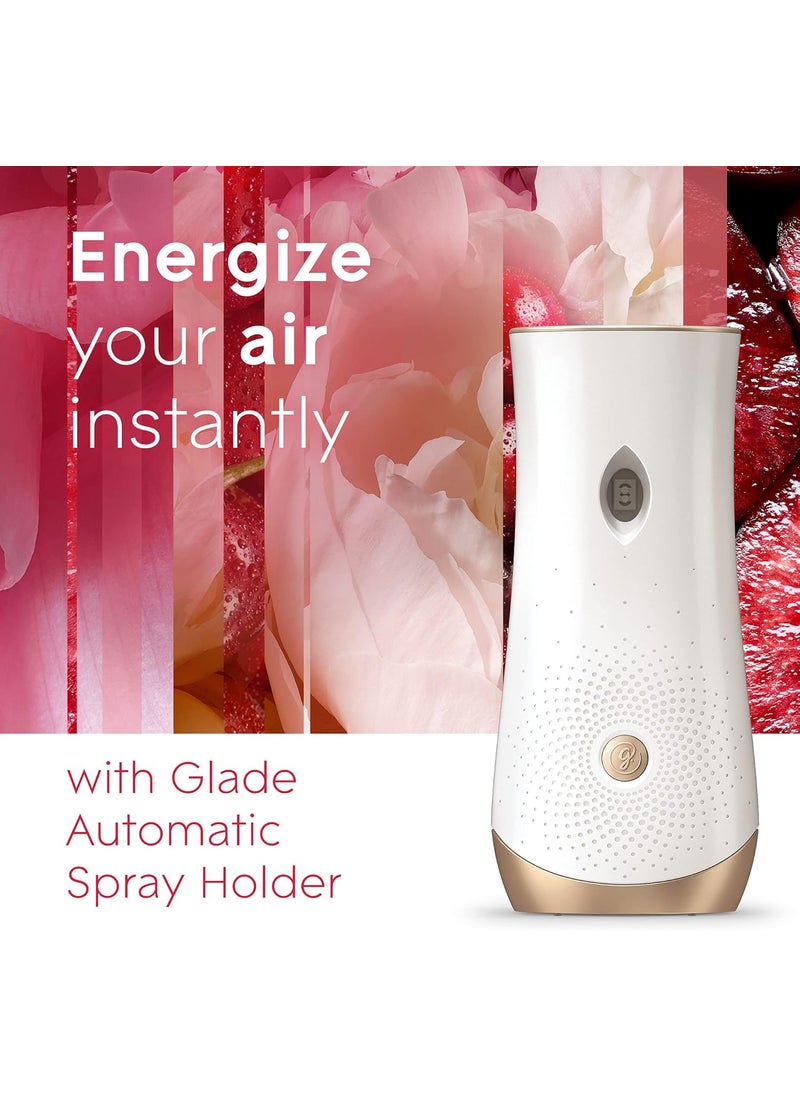 Glade Glade Automatic Spray Refill Air Freshener for Home and Bathroom Blooming Peony  Cherry 62 Oz  - Image 3