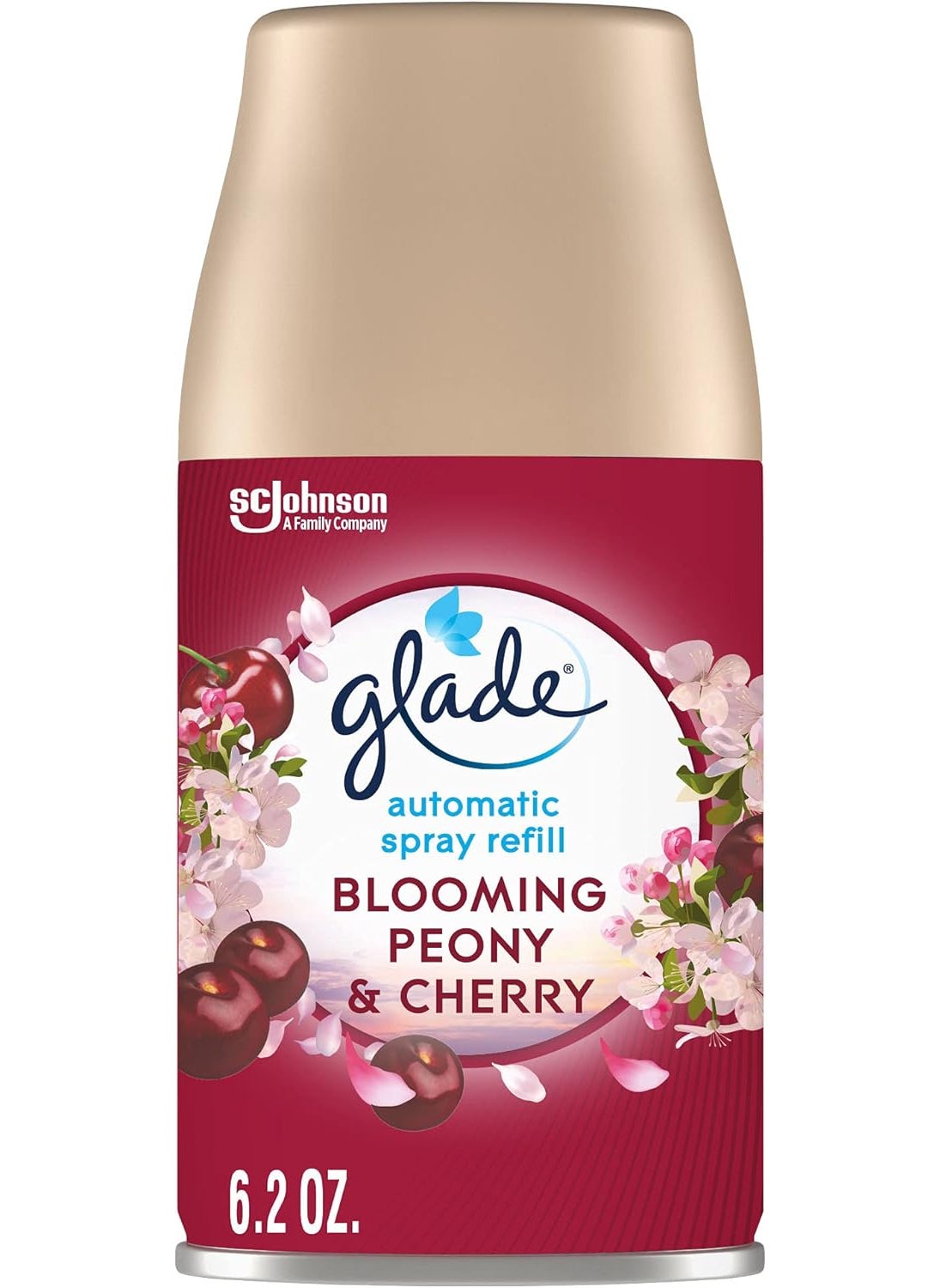 Glade Glade Automatic Spray Refill Air Freshener for Home and Bathroom Blooming Peony  Cherry 62 Oz  - Image 1