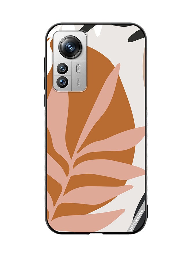 VR CREATIVE Protective Case Cover For Xiaomi 12 Pro Leaf Tropical Design Multicolour - Image 1