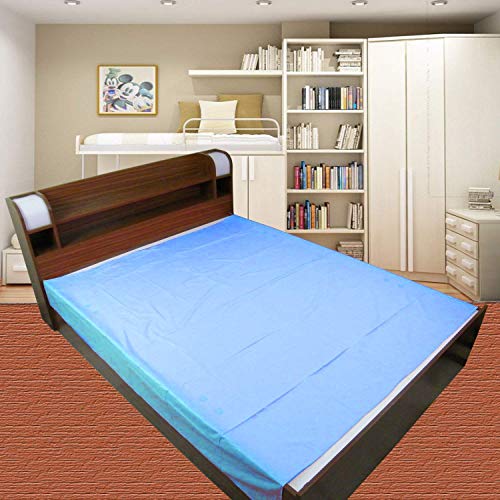 KUDIZE Disposable Non-Woven Laminated Water Proof 30 GSM Bed Sheet for Hospital; Hotel; Spa and Beauty Parlor (63 x 80 Inch)(160.00 x 203.20 cm) (Pack of 10) - Image 1