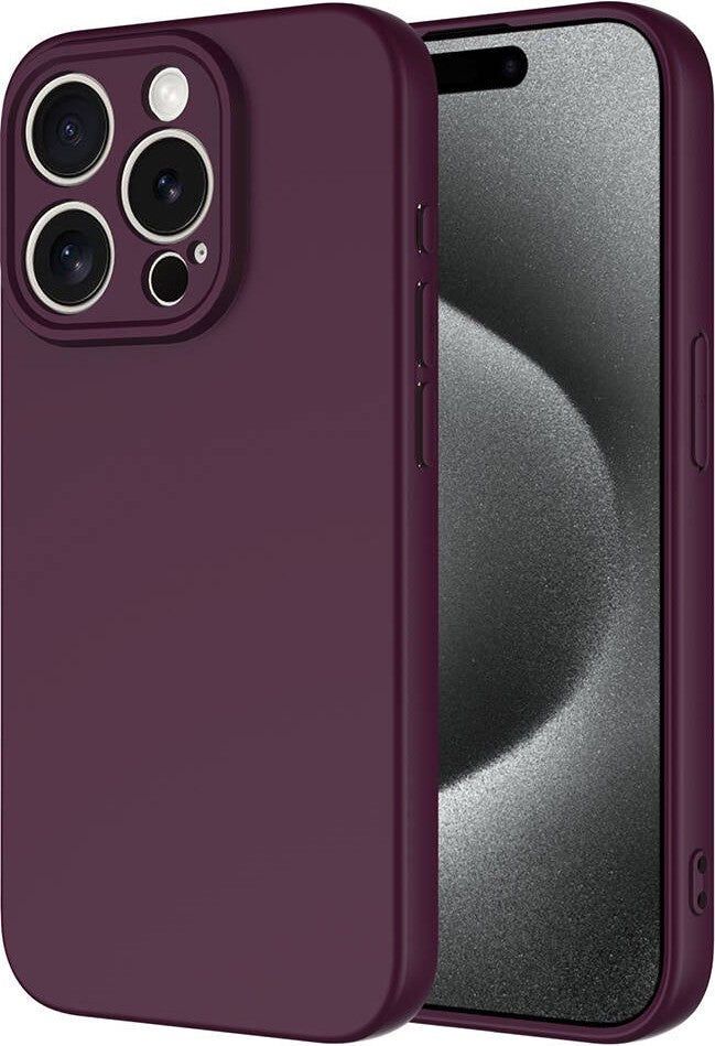 FUJİMAX FUJIMAX Apple iPhone 13 Pro Case Silicone Outside Velvet Inside Launch Case  - Image 1