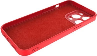 FUJİMAX FUJIMAX Apple iPhone 13 Pro Case Silicone Outside Velvet Inside Launch Case  - Image 4