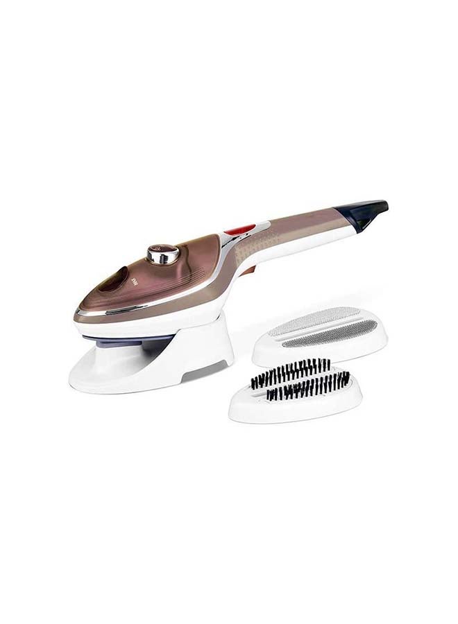 Saachi Steam Iron With Ceramic Soleplate 0.07 L 1100 W NL-IR-389C-BR White/Brown - Image 1