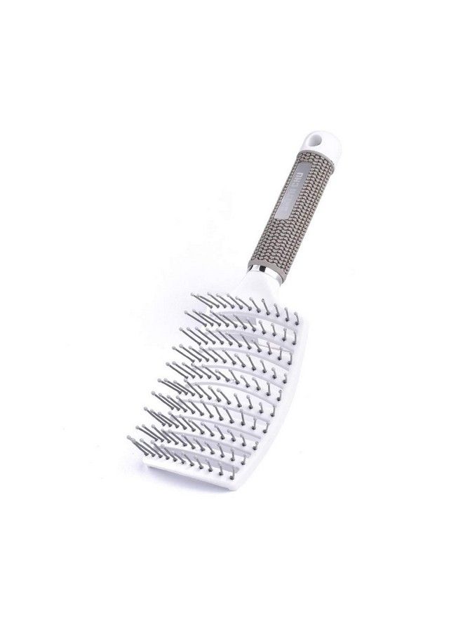 Alexvyan Hair Comb Scalp Massage Hairbrush Bristle Nylon Women Wet Curly Detangle Hair Brush For Salon Hairdressing Styling Tools - Image 2
