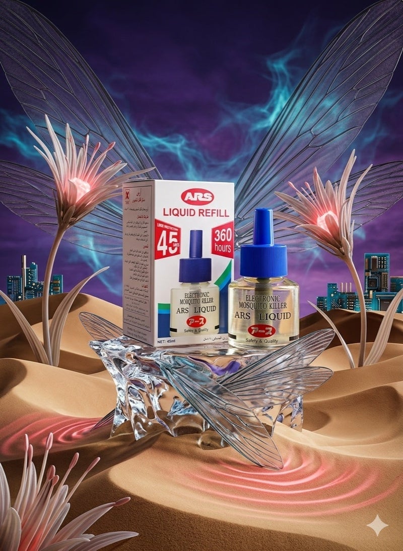 اي ار اس سائل غيار قاتل الناموس 360 ساعة, 45 يوماً - 45 مل - Image 2