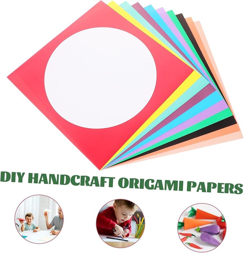 10 قطعة من ورق البطاقات السميك الفارغ للرسم والرسم والحرف اليدوية وسجل القصاصات - Image 4