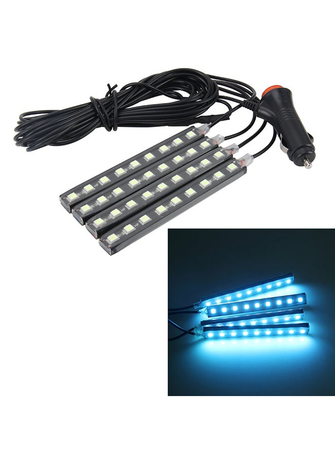 Loquat 4-In-1 4.5W DC 12V 36 SMD-5050-LEDs RGB Car Interior Floor Decoration Atmosphere Neon Light Lamp - Image 2