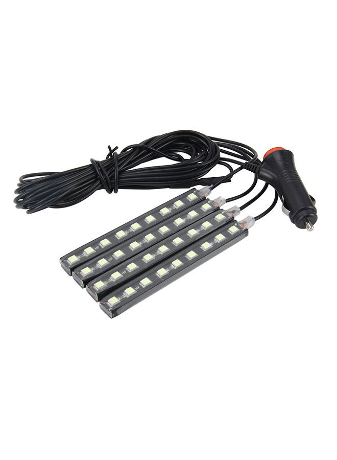 Loquat 4-In-1 4.5W DC 12V 36 SMD-5050-LEDs RGB Car Interior Floor Decoration Atmosphere Neon Light Lamp - Image 1
