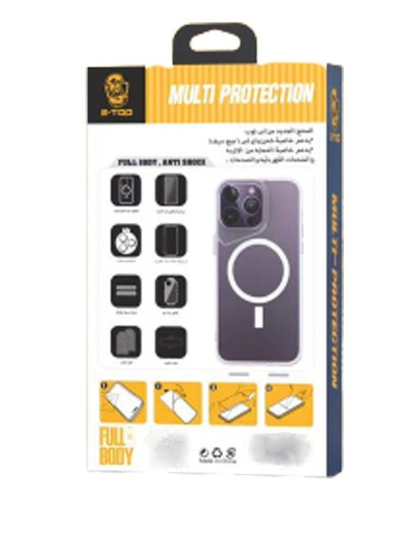 اس-توب مجموعة الحمايه ايفون 15 ايفون بلص المتكاملة 10 في 1 حمايه تستحق الثقة - Image 3