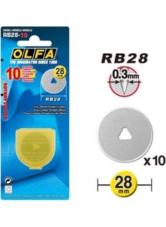 OLFA RB28-10 Round Utility Knife Refill 10 Pcs  - Image 2