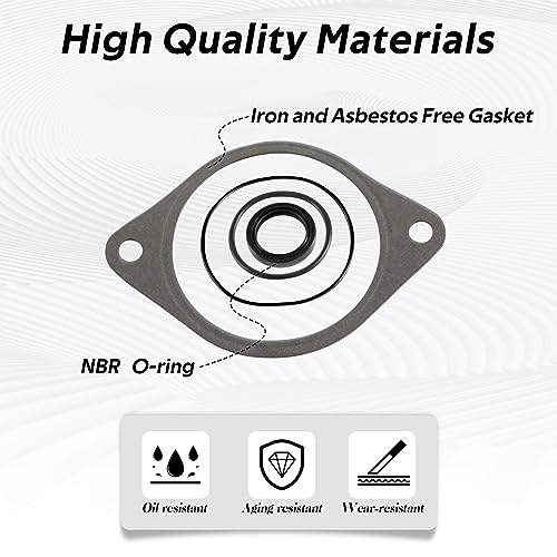 New Vacuum Pump Power Steering Seal Kit Compatible with Dodge Ram Cummins 5.9L Diesel Engine Replace#: 4089742 - Image 2