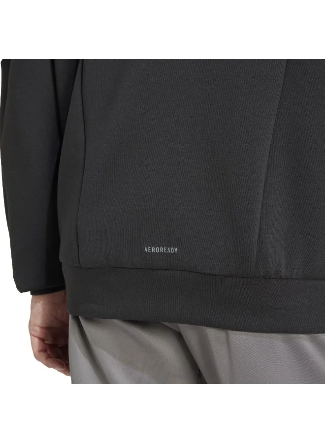 Adidas BLACK D4T Full-Zip Hoodie for Men | Best Price UAE