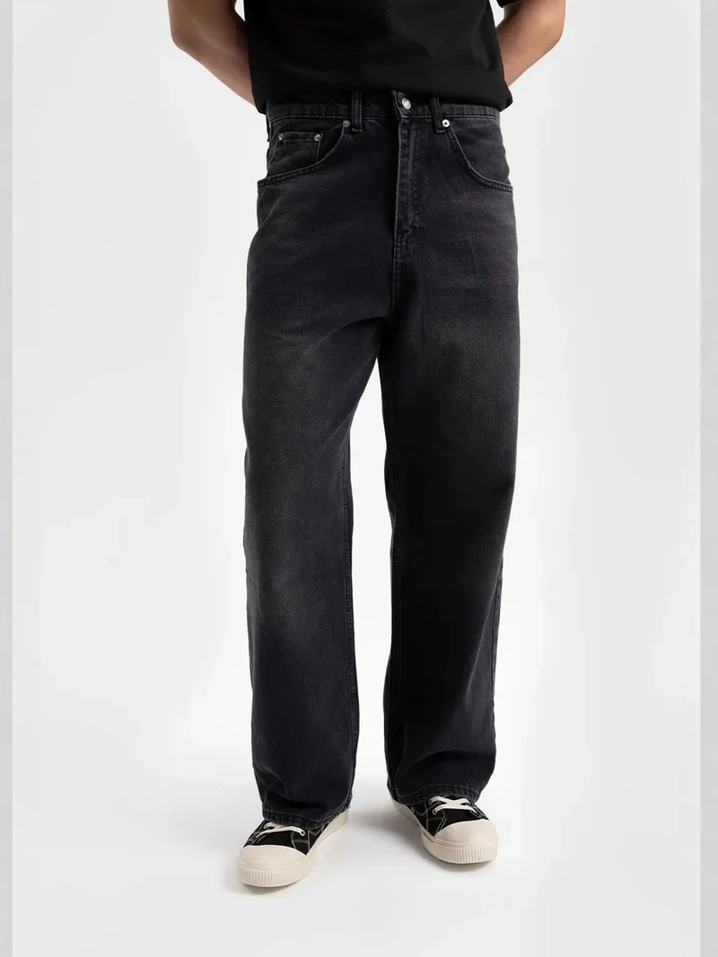 جيستو GIESTO Relaxed Fit Straight Leg Jeans