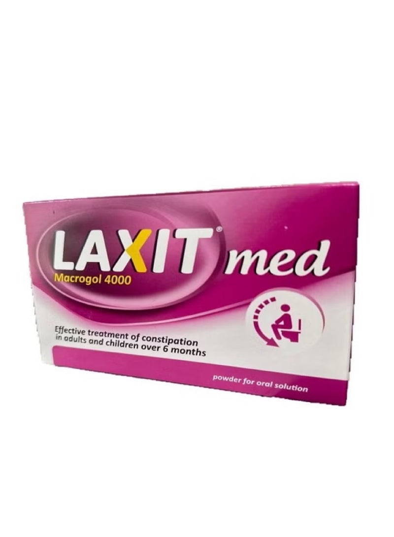 LAXIT MED SACHETS 5G*10'S(MACROGOL 4000)