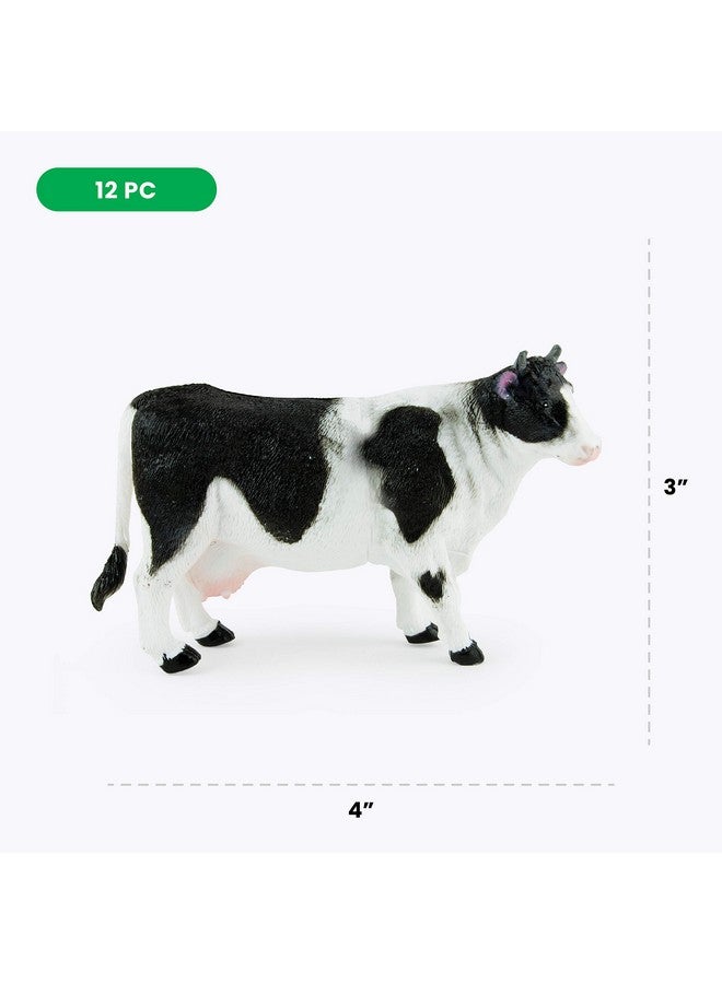BOLEY Boley Farm Animal Figures - 12 Pack Realistic Plastic Animal Toys for Kids Ages 3 and Up - Image 5