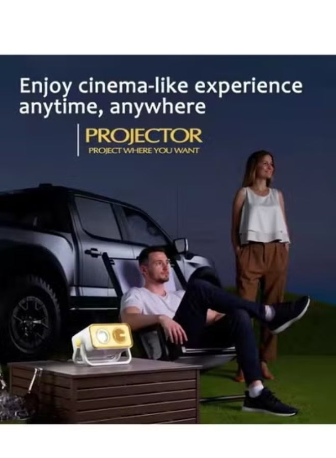 Smartbarry HT23 4K HD Smart Projector – Electric Focus, 5G Dual-Band WiFi & Bluetooth, Android 11.0 Home Theater Projector for Movies, Gaming & Office Meetings with HDMI/USB/Audio Connectivity – Black - Image 5