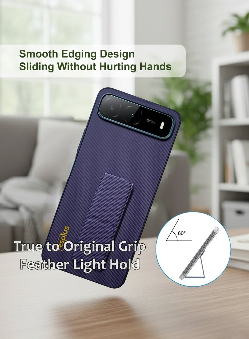 غطاء خلفي من السيليكون لهاتف Infinix Hot 60i 5G - غطاء من السيليكون الحراري المرن (TPU)، متين وذو فتحات دقيقة - حماية من الخدوش والغبار والبقع، غطاء مقاوم للصدمات والماء لهاتف Infinix Hot 60i - بنفسجي - Image 2