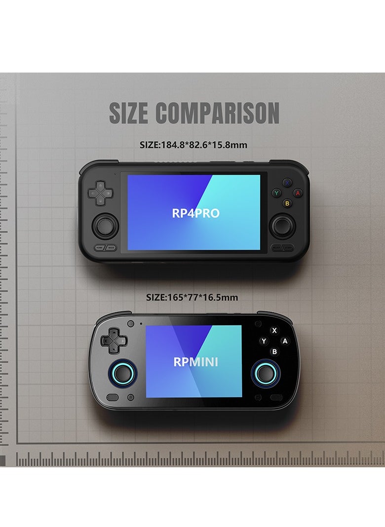 Retroid Pocket - MINI Portable Retro Console Android 6GB 128GB Adreno 650 WiFi Bluetooth 3D illuminated Hall Sticks 3.7 Inch AMOLED Touchscreen Type C OTG Connection 4000mah 27W Fast Charge Built In Official OTA (R - Image 1