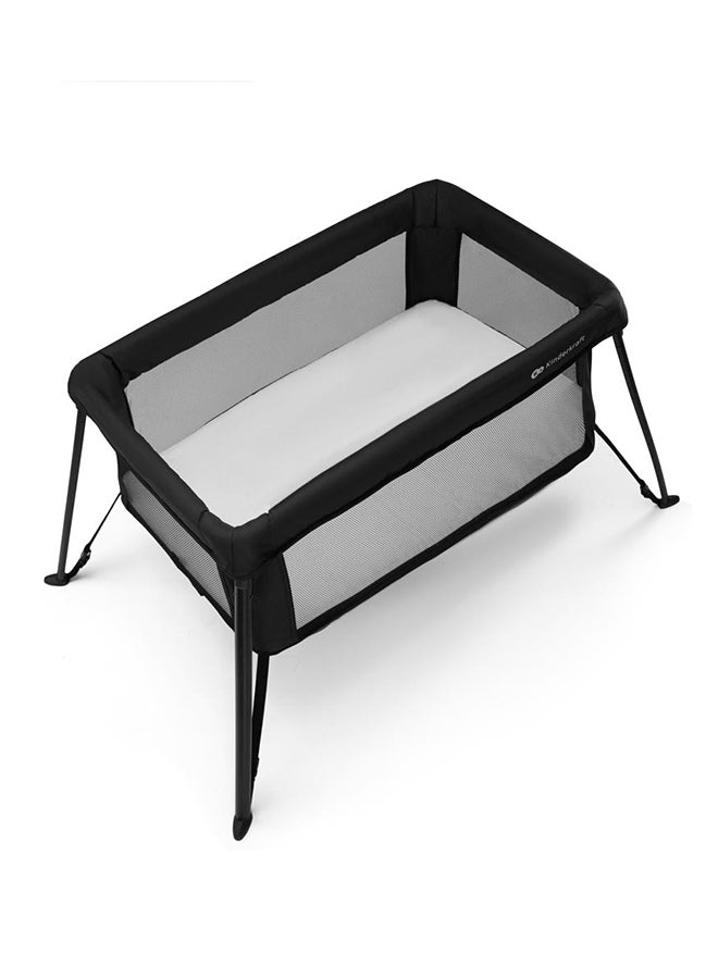 Kinderkraft Cami 3-In-1 Baby Cot - Black - Image 3