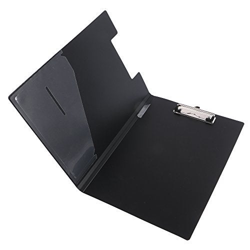 Eagle Plastic Clipboard Folder Letter Size 9841197Inch Pack of 6 Black - Image 3