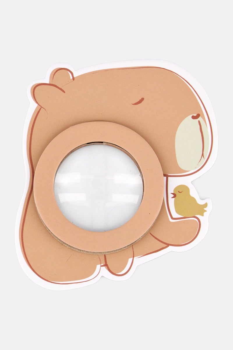 Muy Mucho Kids Magnifying Glass, Brown - Image 1