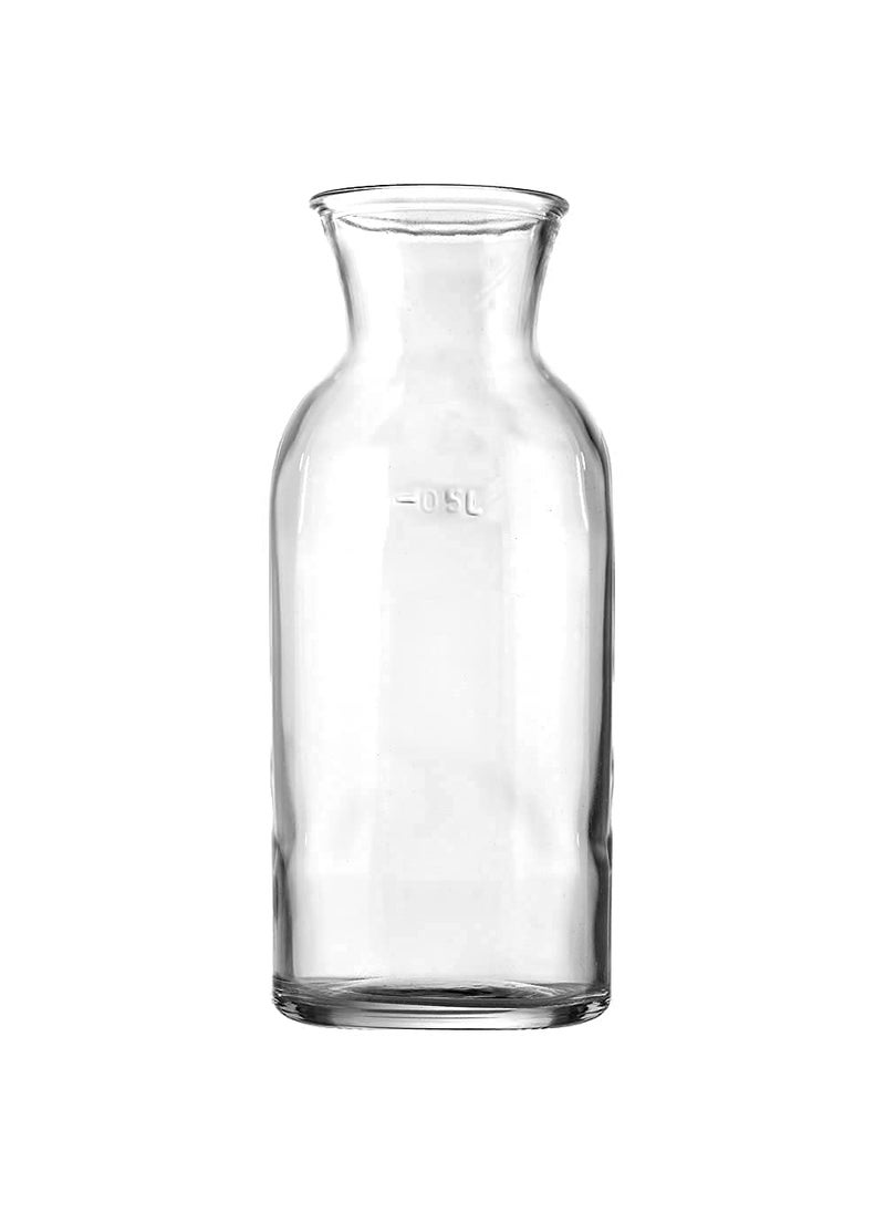smart serve Smart Serve Bar CarafePitcherJuiceWaterMilkWhiskeyRumBeerWine Decanter Glass 500Ml Clear  - Image 3