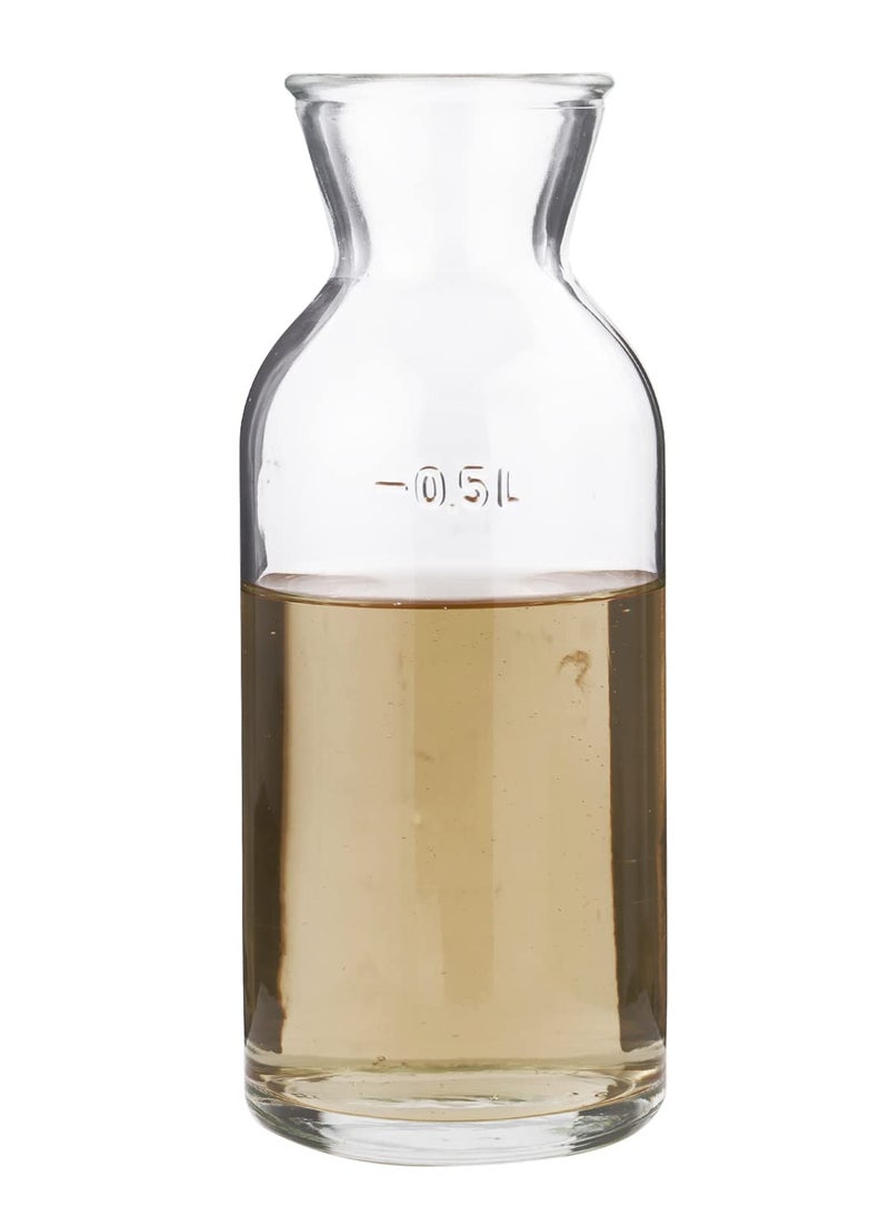 smart serve Smart Serve Bar CarafePitcherJuiceWaterMilkWhiskeyRumBeerWine Decanter Glass 500Ml Clear  - Image 2