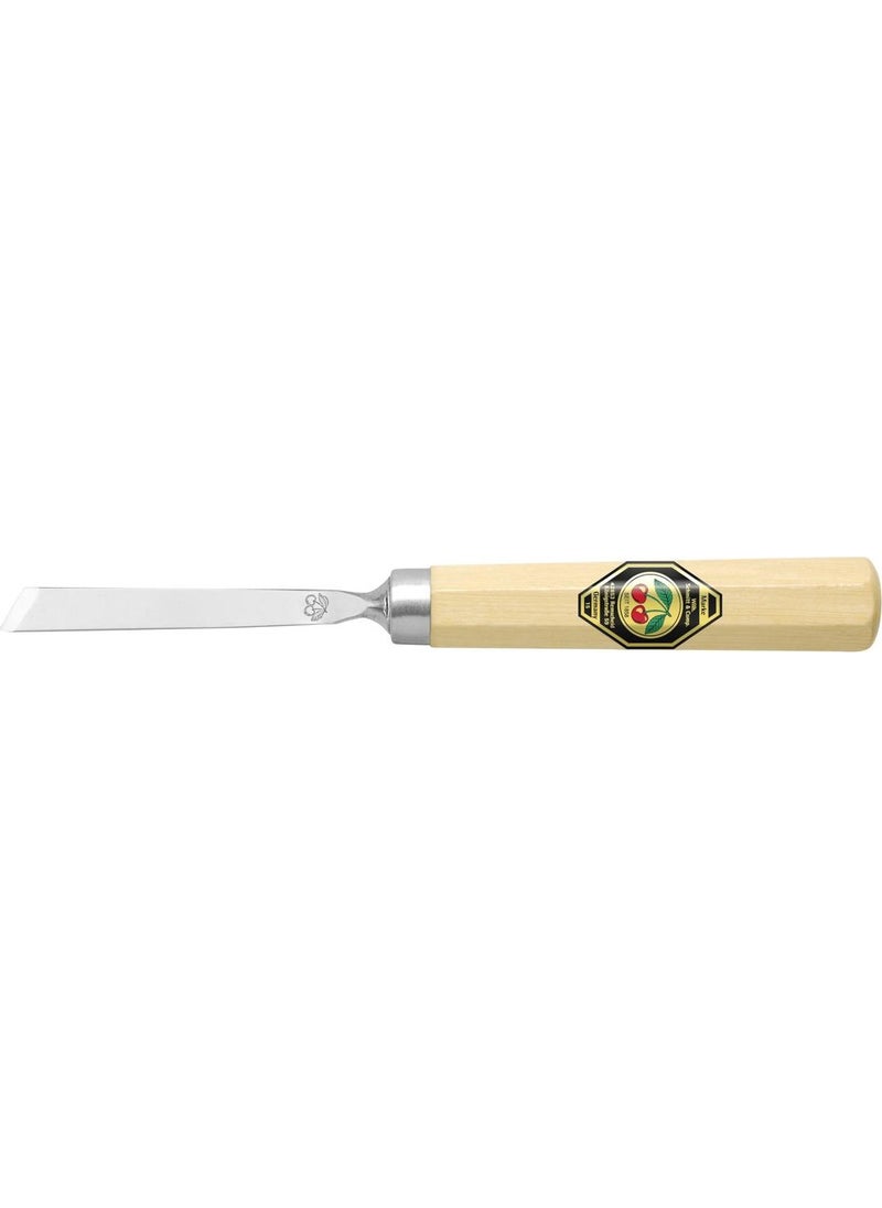 KIRSCHEN Two Cherries Curved Edge Carving Chisel Short Cut1 4 mm  - Image 1