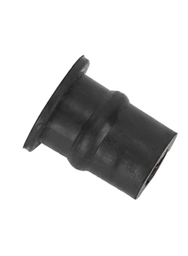 LJ M5 Nut Set, 10 M5 Motorcycle Rubber Nuts 5mm/0.2", Neoprene C Caps, Black, Regular Size - Image 4