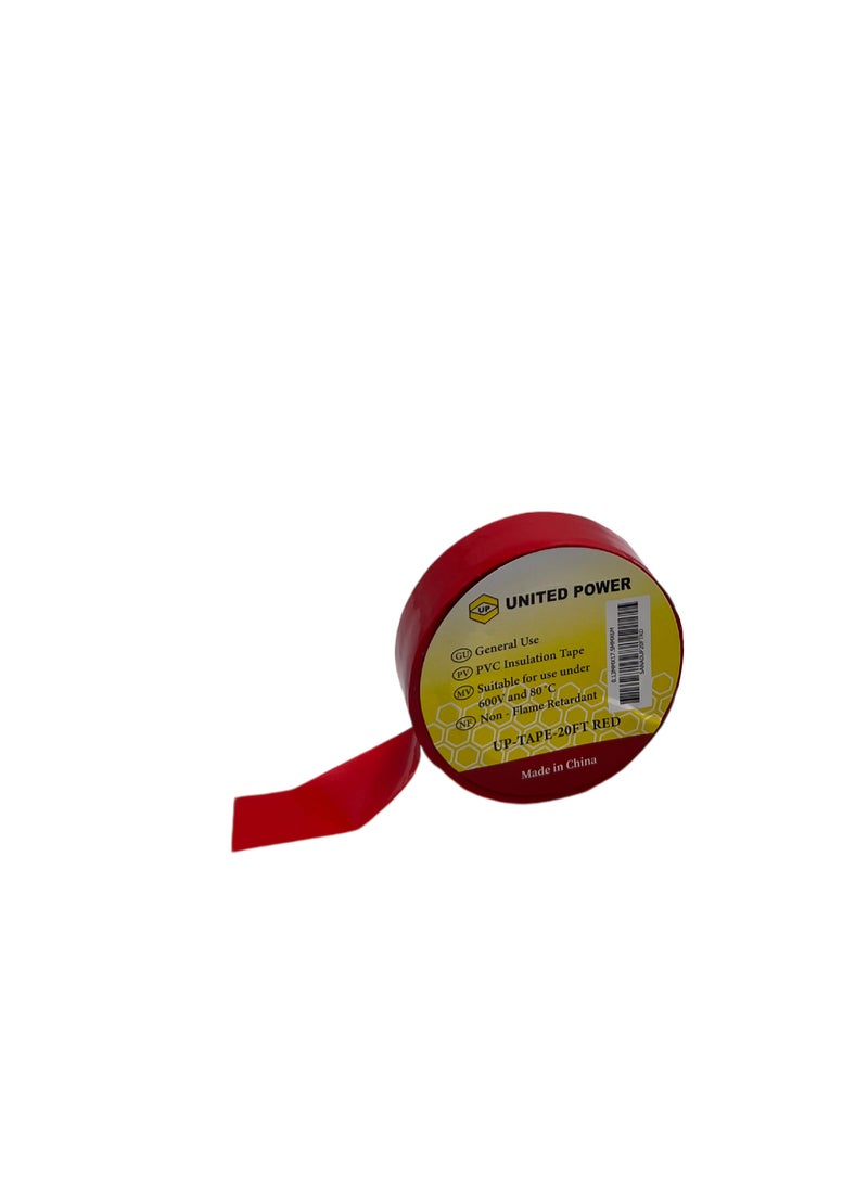 UNITED POWER PVC Electrical Tape - Red  - Image 2