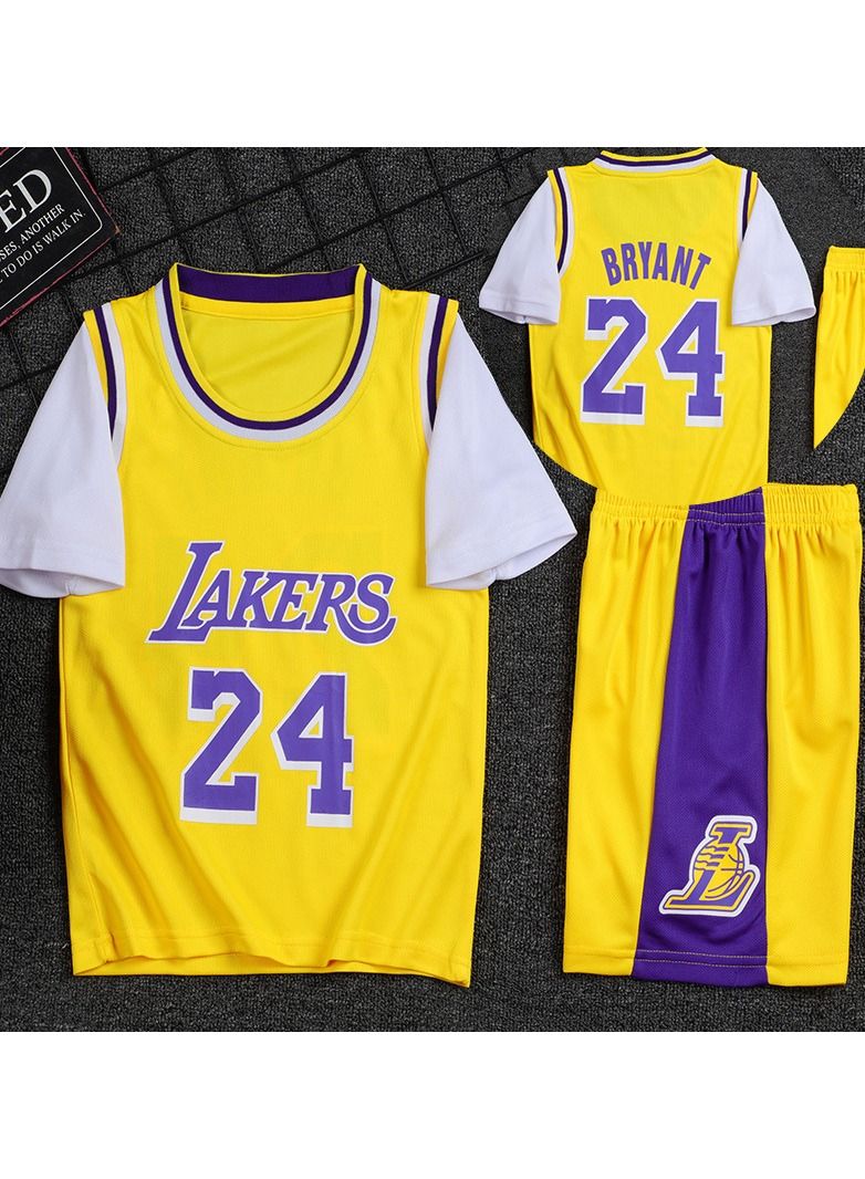 Generic Kobe Bryant Jersey 24# Basketball T Shirt and Shorts Basketball Suits,BasketballJersey Set - Image 1