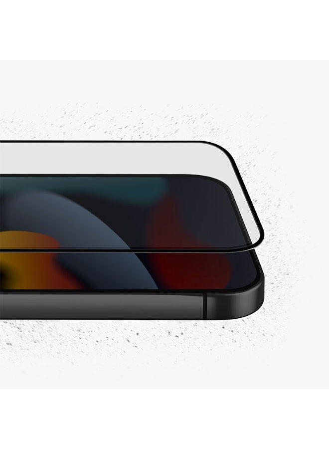 بروستايل واقي شاشة iPhone 14 Pro Max - زجاج مقوى 9H، مقاوم للخدش، شفاف للغاية، تغطية كاملة - Image 4