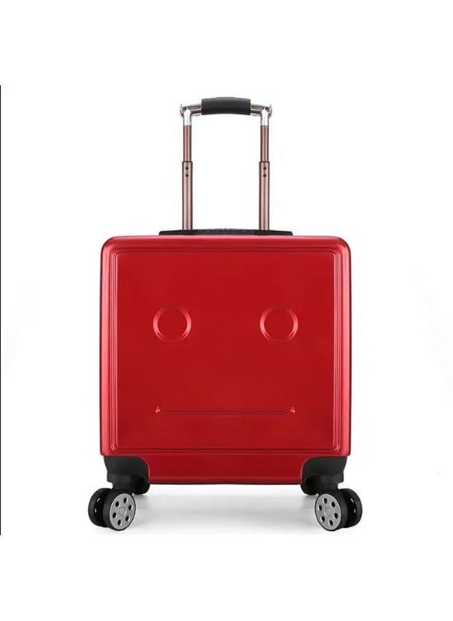 PET - Cat Trolley Case Backpack Transparent Space Bag Package Cage Tote Bag Small Animal Rabbit Accessories Outdoor Travel Red - Image 1