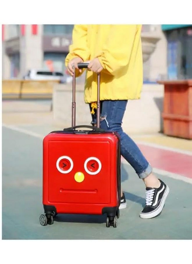 PET - Cat Trolley Case Backpack Transparent Space Bag Package Cage Tote Bag Small Animal Rabbit Accessories Outdoor Travel Red - Image 1