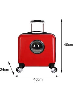 Cat Trolley Case Backpack Transparent Space Bag Package Cage Tote Bag Small Animal Rabbit Accessories Outdoor Travel Red - pzsku/Z661A6846E4C420FDEB09Z/45/_/1728310087/116ce7e6-0828-4601-82bf-2b2a54fa3003