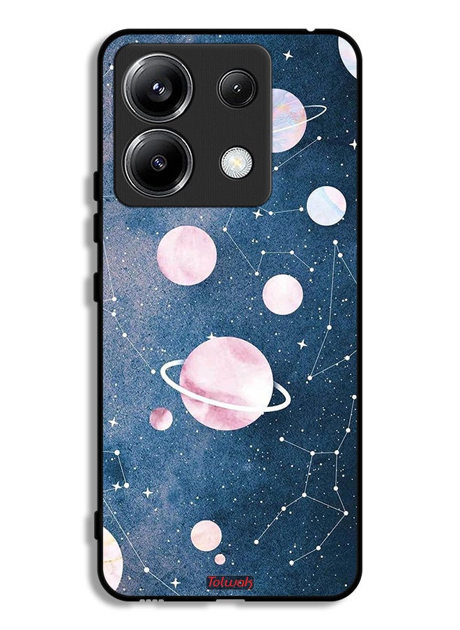 Tolwak Xiaomi Redmi Note 13 Pro 5G Protective Case Cover Space Art  - Image 1
