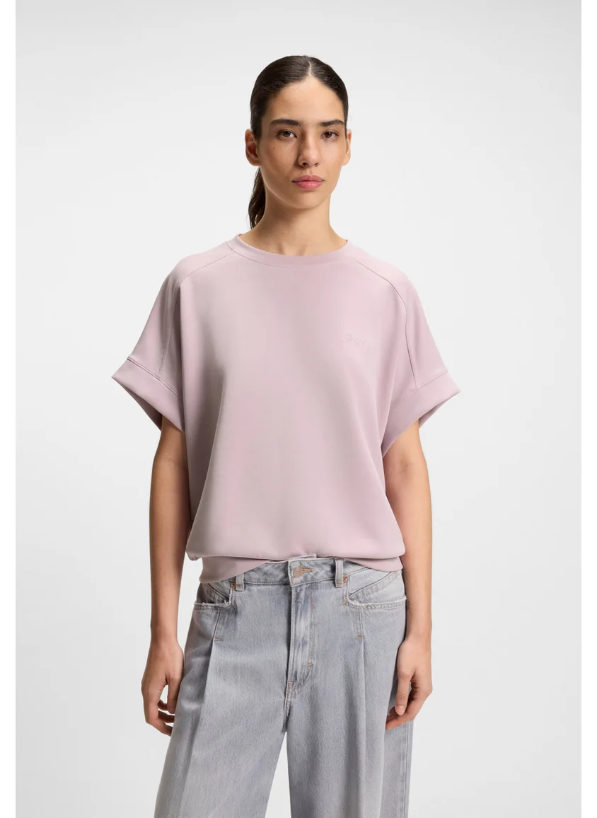 BOSS Regular-fit T-shirt with handwritten logo