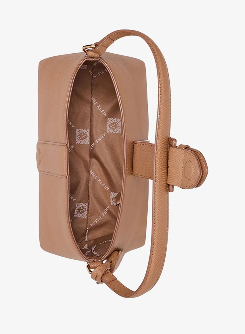 آن كلاين Anne Klein Textured Buckle Detail Shoulder Bag