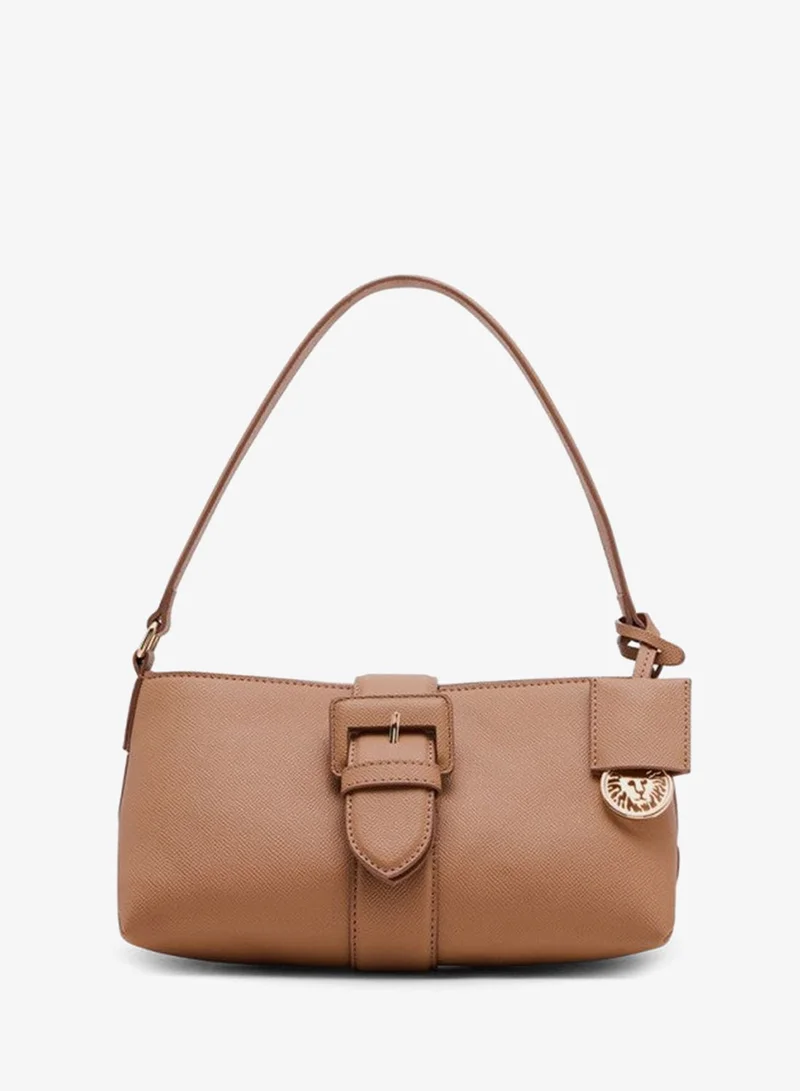 آن كلاين Anne Klein Textured Buckle Detail Shoulder Bag