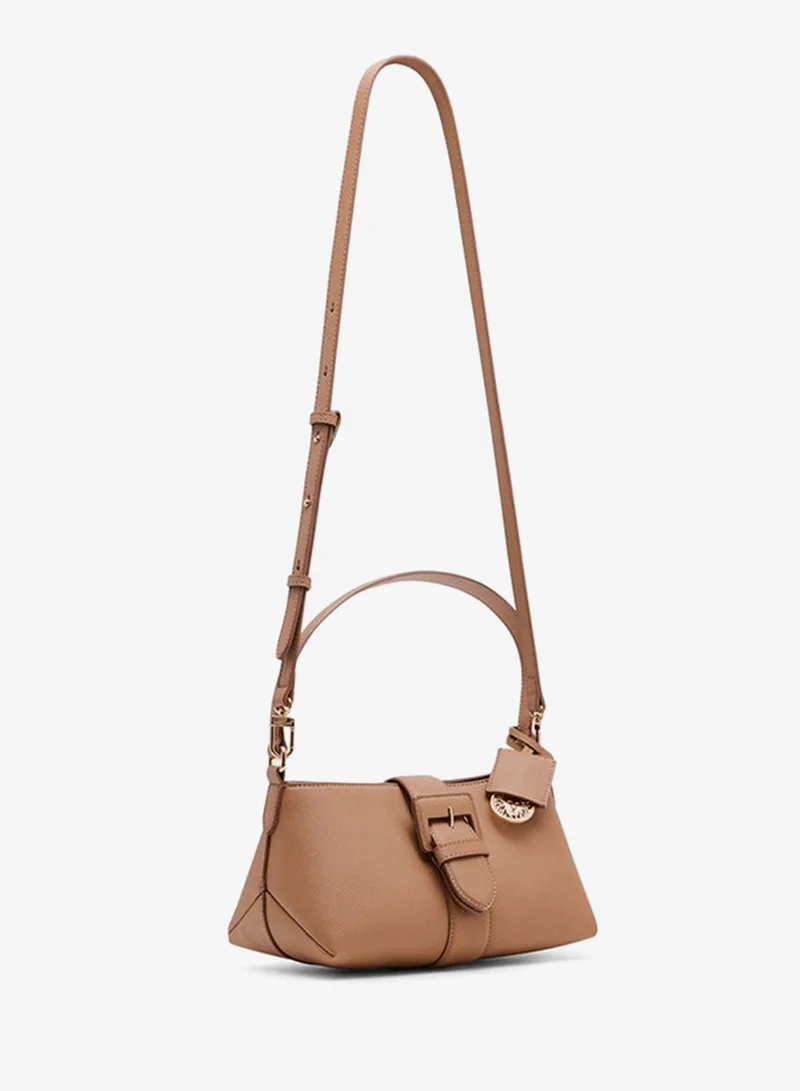 ANNE KLEIN  Anne Klein Textured Buckle Detail Shoulder Bag for Women | Best Price UAE