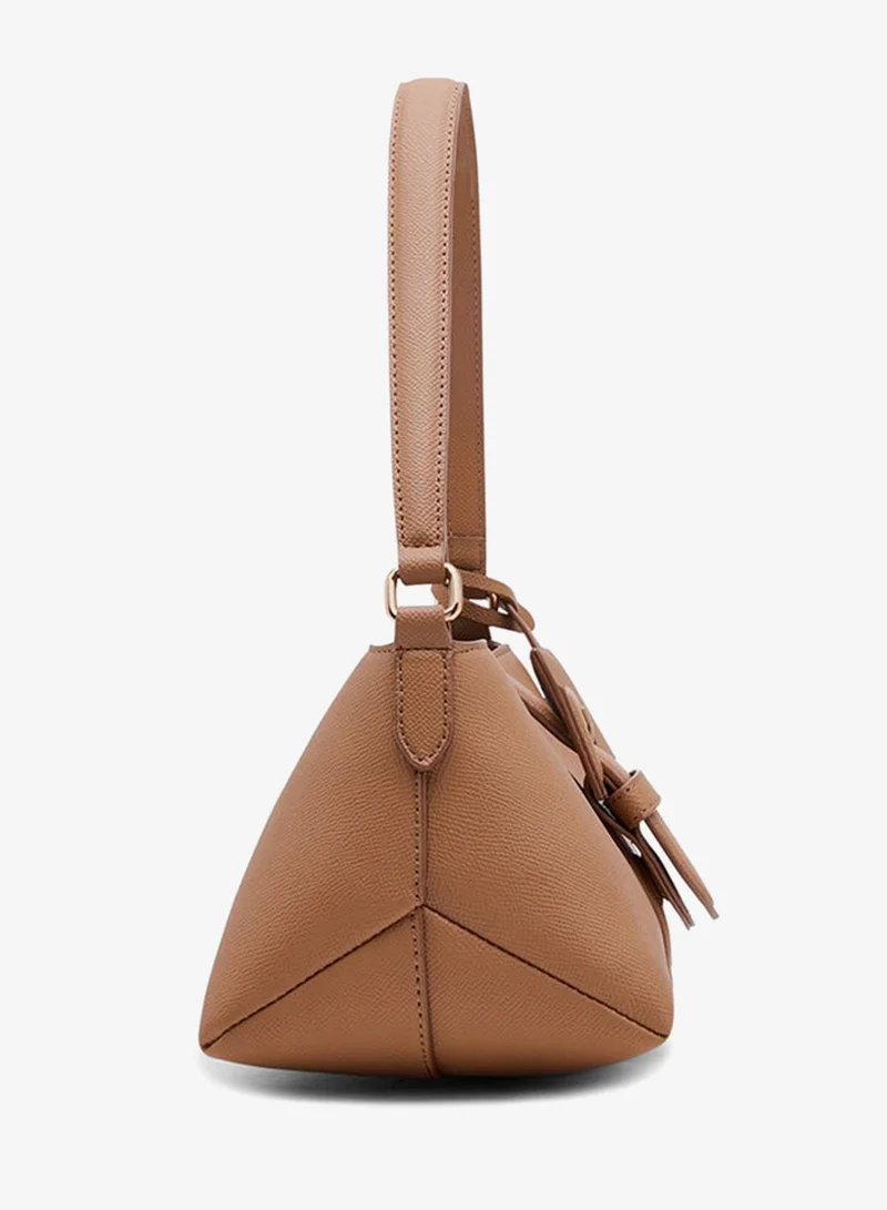 ANNE KLEIN  Anne Klein Textured Buckle Detail Shoulder Bag for Women | Best Price UAE