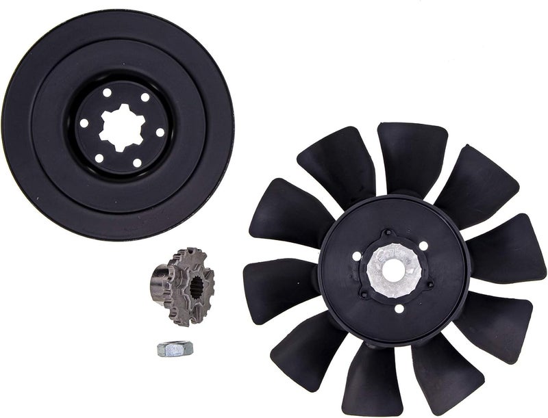 EXCMARK 126-8904 Fan and Pulley Kit Radius S X Series - Image 2