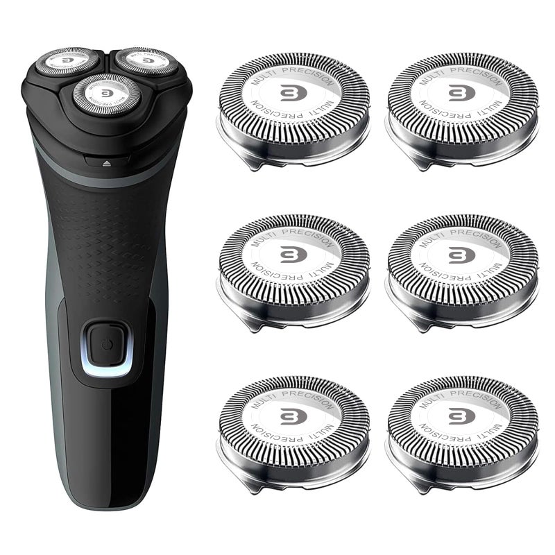 tuokiy SH30 Replacement Heads for Shaver 3800, Compatible with Series 3000, 2000, 1000 and S738 Click and Style - Image 1