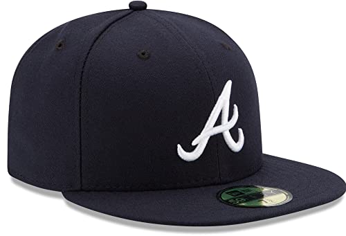 New Era MLB 59FIFTY Team Color Authentic Collection Fitted On Field Game Cap Hat (as1, Numeric, Numeric_7_and_3_Quarters, Atlanta Braves) - Image 3