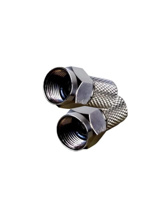 fujistar - fujistar FS-FC-02 Copper F Connectors High-Performance Coaxial Cable Connectors pack of 12 - Image 1