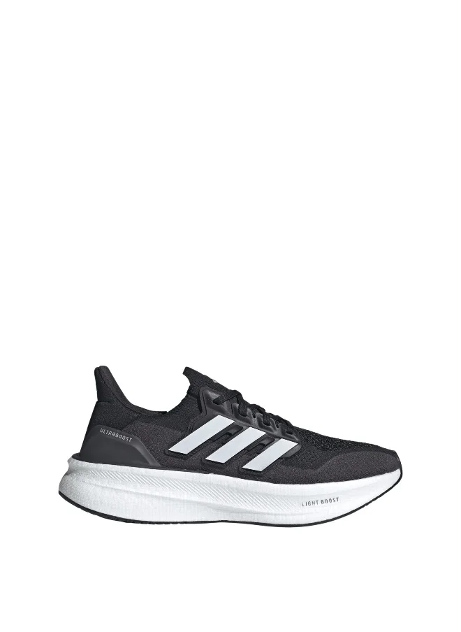 اديداس Adidas Ultraboost 5 Black Running Shoes For Men 3.5
