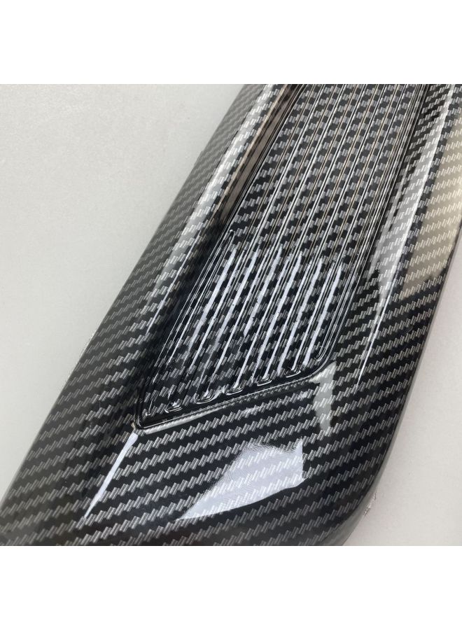 Manufacturer Supplies Car Modified Air Outlet Hood Decorative Carbon Fiber Air Outlet Car Fender Simulation Air Outlet