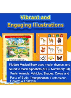 Kiddale ABC,123 E Book for Kids| Interactive Children Book| Musical Electronic Sound Book| Gift for 1,2, 3+ Years Baby|E Learning Book| Smart Intelligent Activity Book| Nursery Rhymes| Talking Book - pzsku/Z661B16AB4828652899F2Z/45/_/1740118929/16f7deb6-d10f-41bb-acf7-7f5aa4d73498