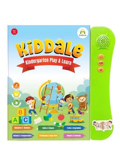 Kiddale ABC,123 E Book for Kids| Interactive Children Book| Musical Electronic Sound Book| Gift for 1,2, 3+ Years Baby|E Learning Book| Smart Intelligent Activity Book| Nursery Rhymes| Talking Book - pzsku/Z661B16AB4828652899F2Z/45/_/1740118937/f1accac6-5c0c-4602-8d72-25dc3a71a720